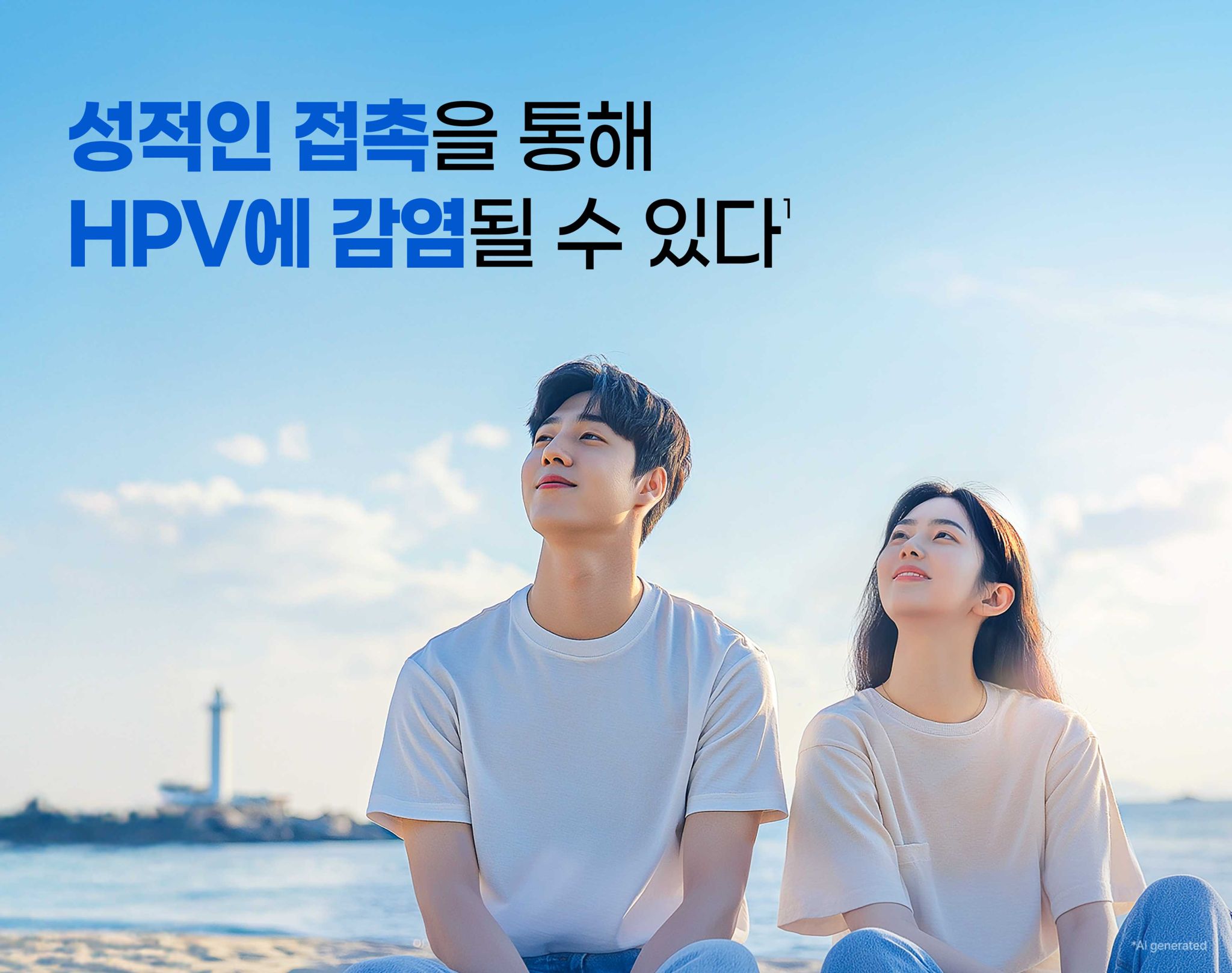 성적인 접촉을 통해 HPV에 감염될 수 있다¹